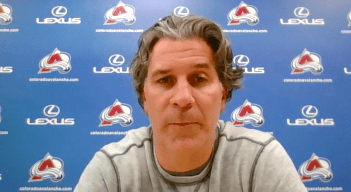 Avs coach post-practice 3/17