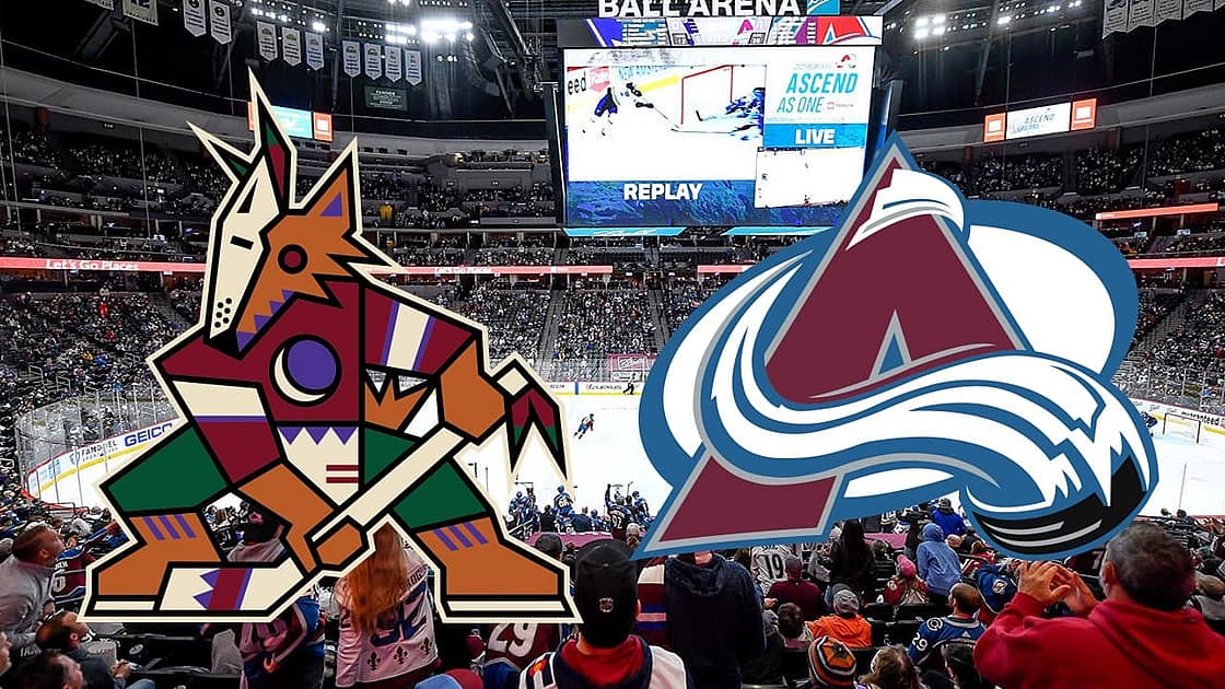 Avalanche lines Coyotes