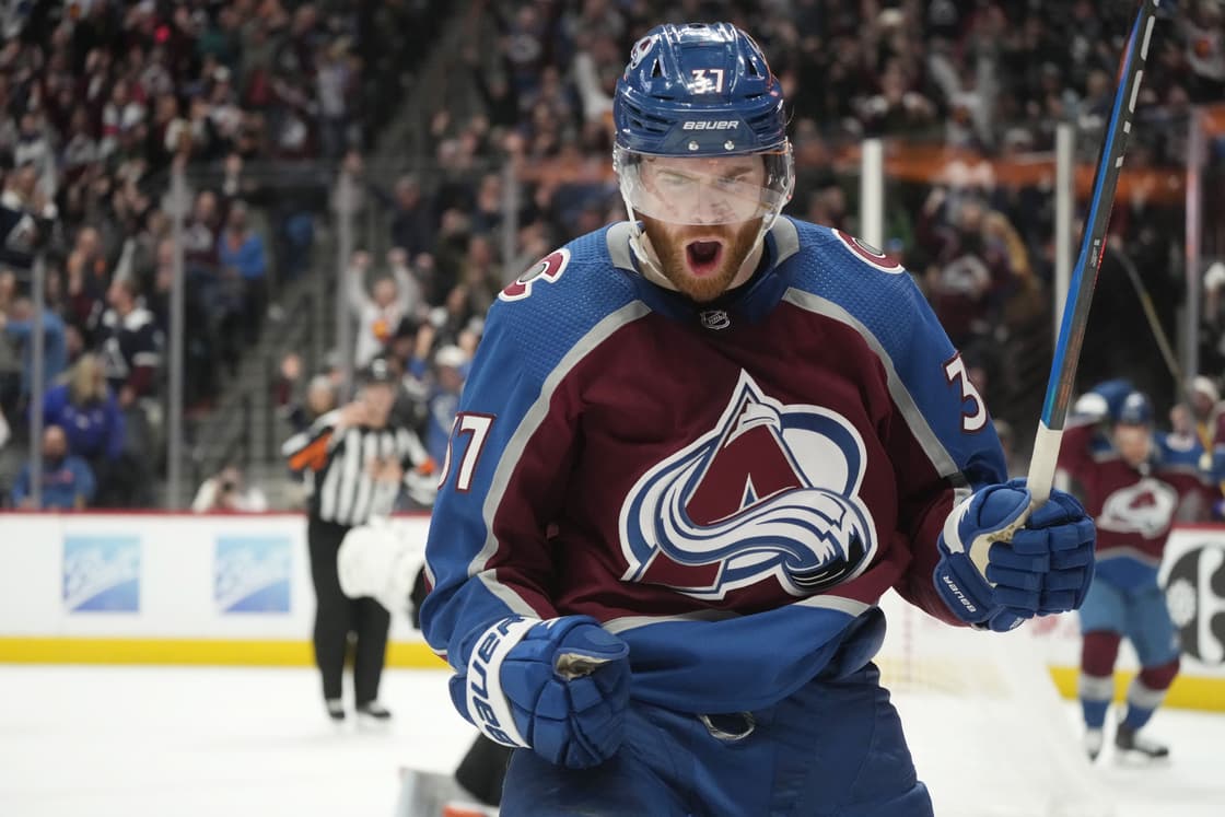 Avalanche compher nhl