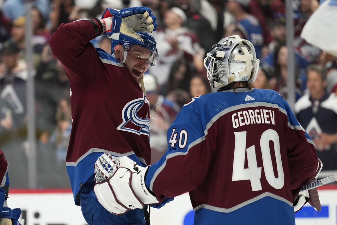 Avalanche Georgiev nhl