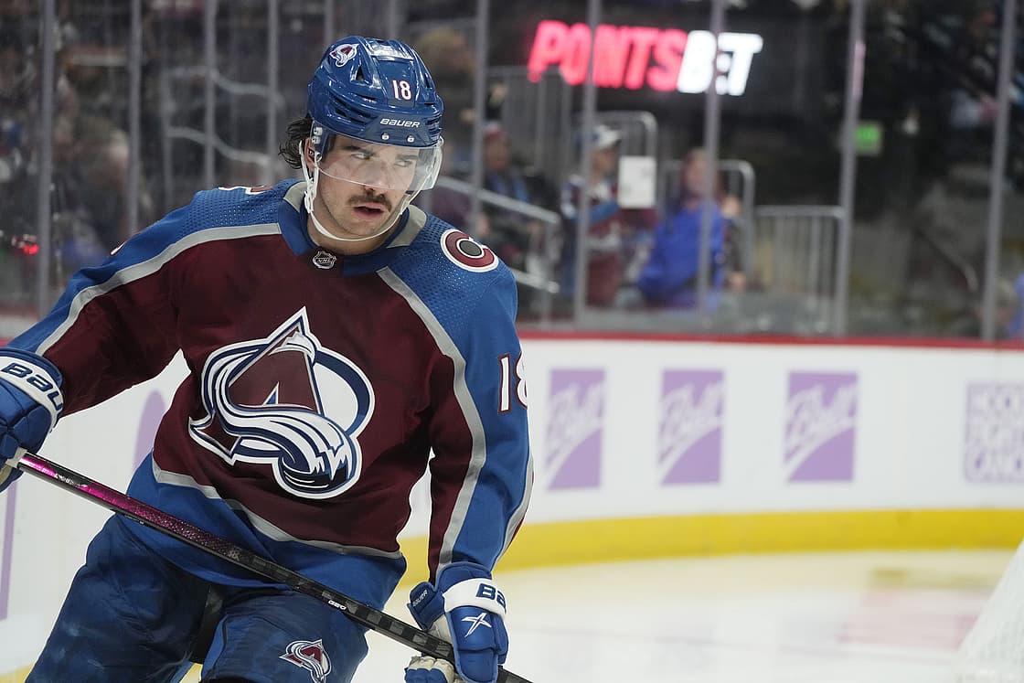 Alex Newhook Colorado Avalanche