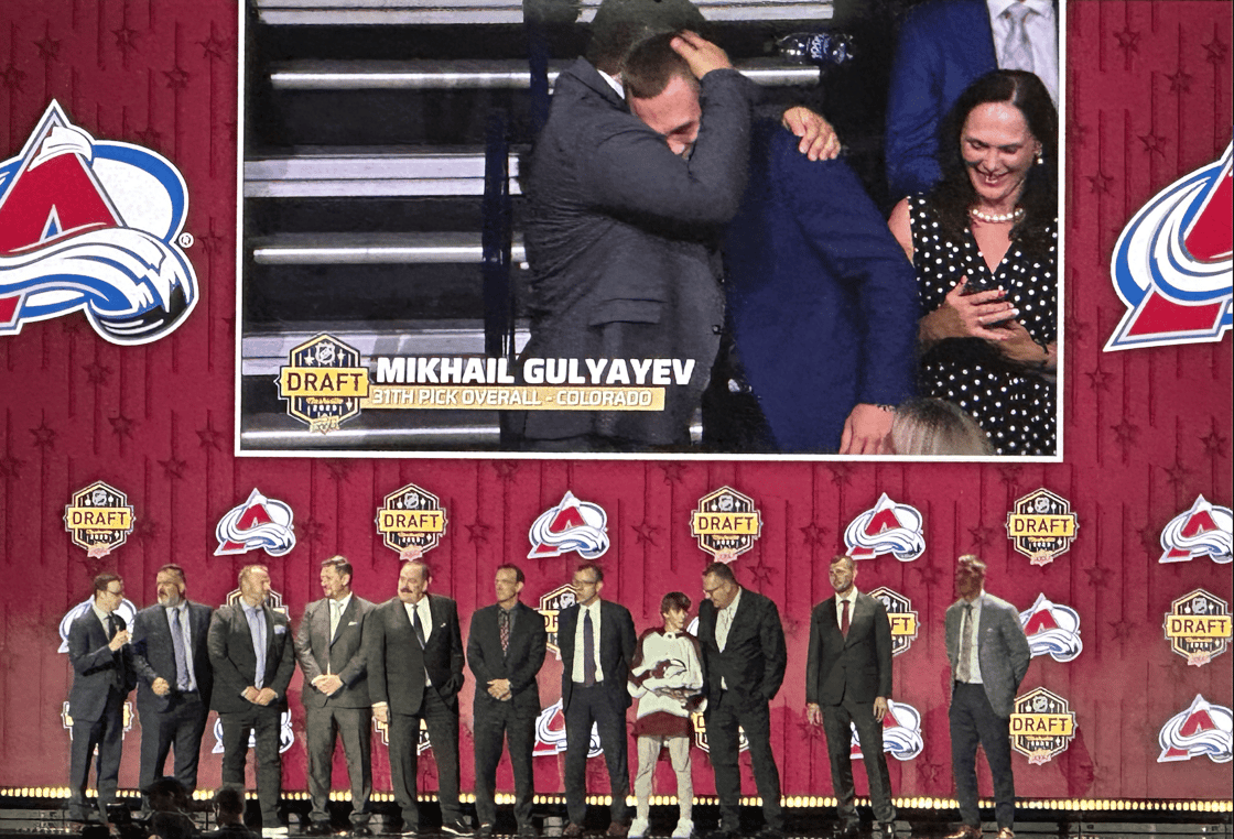 Avalanche Mikhail Gulyayev nhl draft