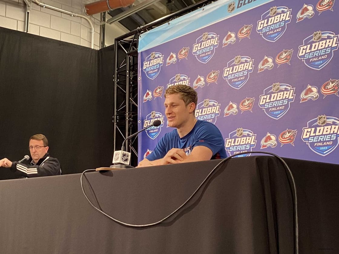 Avalanche Nathan MacKinnon Finland