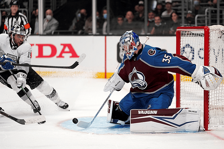 Kuemper avalanche nhl