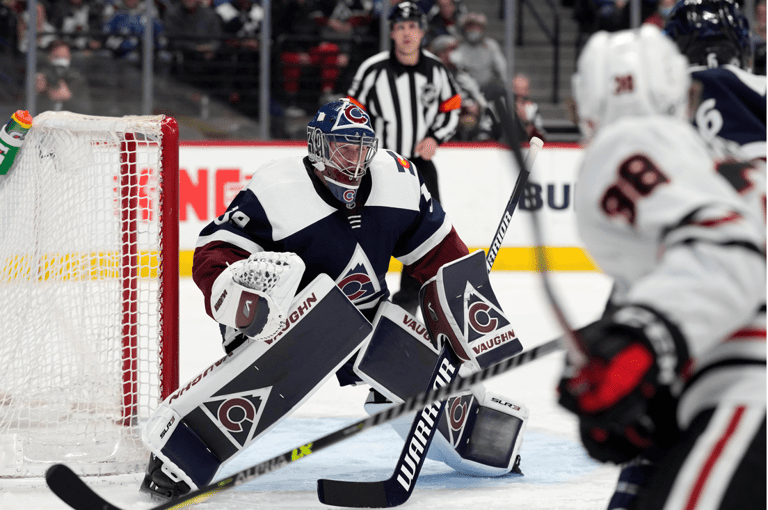 Pavel Francouz Colorado Avalanche