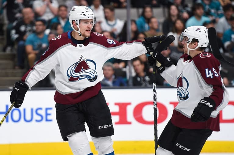 Mikko Rantanen Avalanche center nhl
