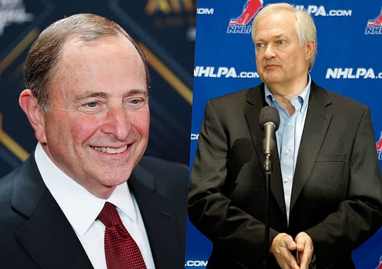 nhl return, nhl trade, gary bettman, donald fehr