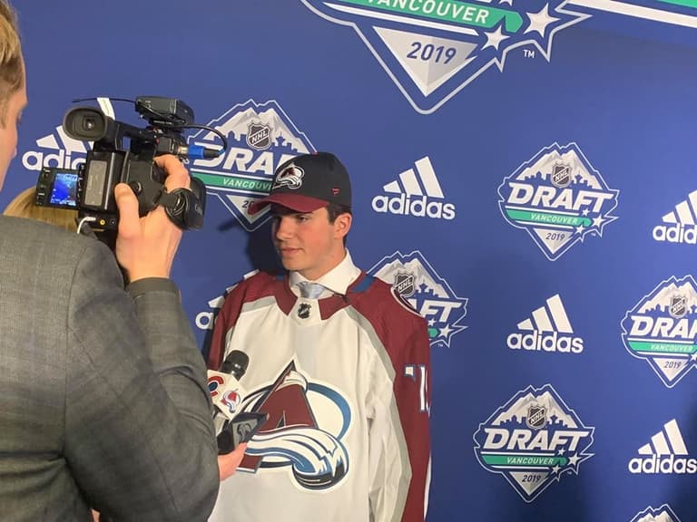 Avs prospect Alex Newhook