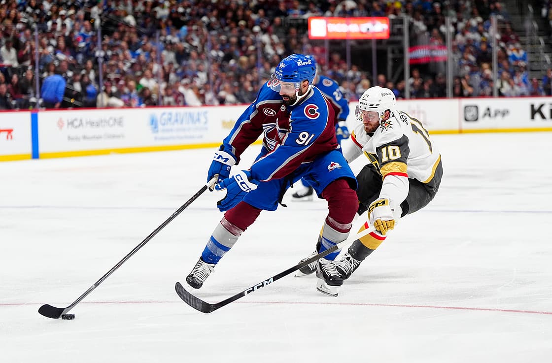 NHL: Stanley Cup Playoffs-Vegas Golden Knights at Colorado Avalanche