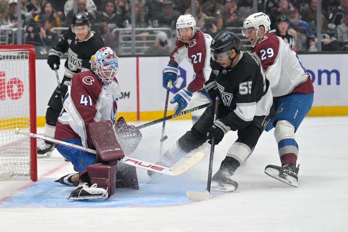 NHL: Stanley Cup Playoffs-Colorado Avalanche at Los Angeles Kings