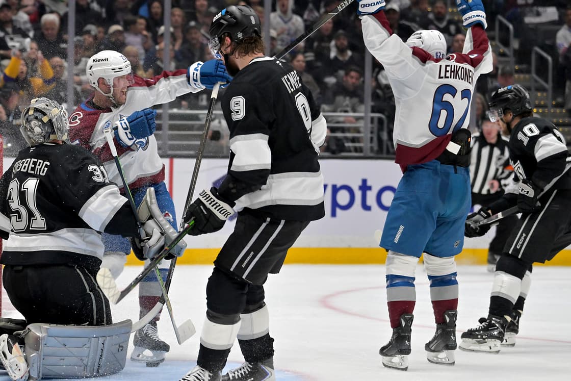 NHL: Stanley Cup Playoffs-Colorado Avalanche at Los Angeles Kings