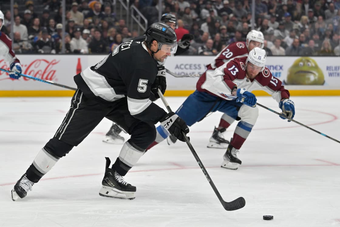 NHL: Stanley Cup Playoffs-Colorado Avalanche at Los Angeles Kings