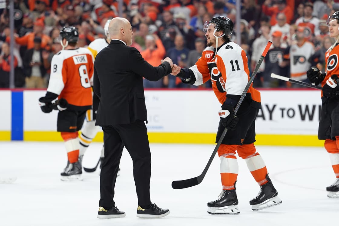 NHL: Stanley Cup Playoffs-Pittsburgh Penguins at Philadelphia Flyers