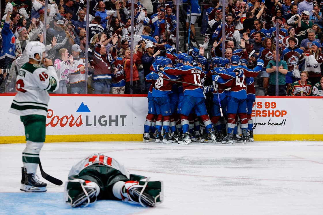 NHL: Stanley Cup Playoffs-Minnesota Wild at Colorado Avalanche