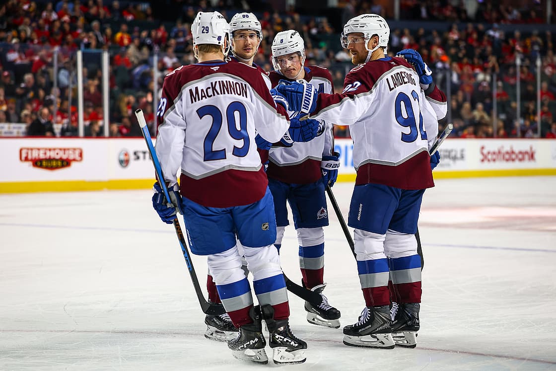 NHL: Colorado Avalanche at Calgary Flames