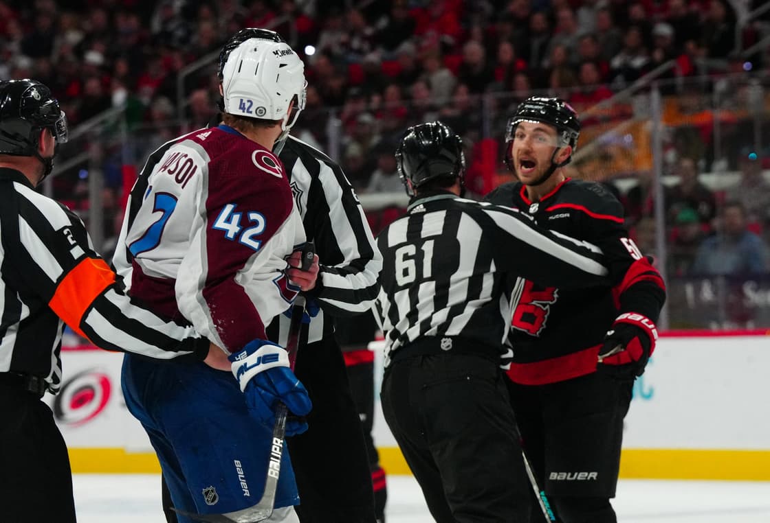 NHL: Colorado Avalanche at Carolina Hurricanes