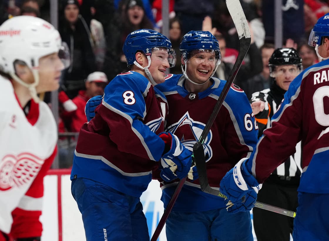 NHL: Detroit Red Wings at Colorado Avalanche