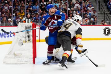 NHL: Stanley Cup Playoffs-Vegas Golden Knights at Colorado Avalanche