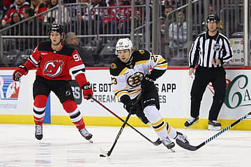NHL: Boston Bruins at New Jersey Devils