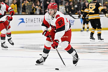 NHL: Carolina Hurricanes at Boston Bruins