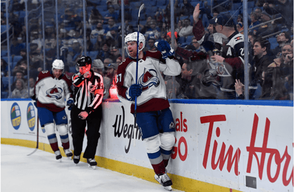 nhl compher avalanche