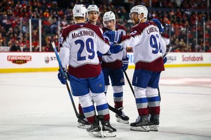 NHL: Colorado Avalanche at Calgary Flames