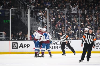 NHL: Stanley Cup Playoffs-Colorado Avalanche at Los Angeles Kings
