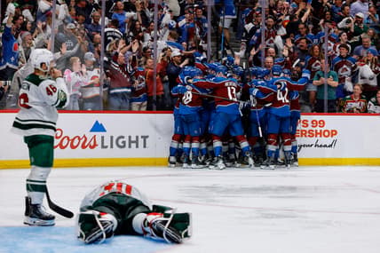 NHL: Stanley Cup Playoffs-Minnesota Wild at Colorado Avalanche