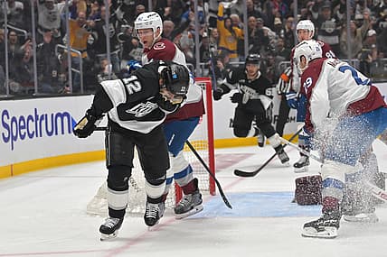 NHL: Stanley Cup Playoffs-Colorado Avalanche at Los Angeles Kings