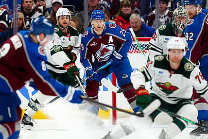 NHL: Stanley Cup Playoffs-Minnesota Wild at Colorado Avalanche